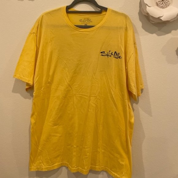 Salt Life Other - Mens Yellow Salt Life T Shirt